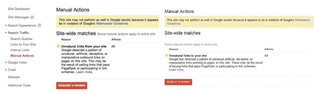 google manual review