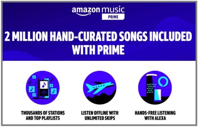 if you have amazon prime is amazon music free