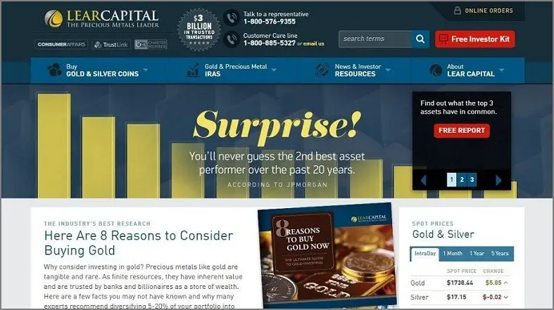 Lear-Capital-website